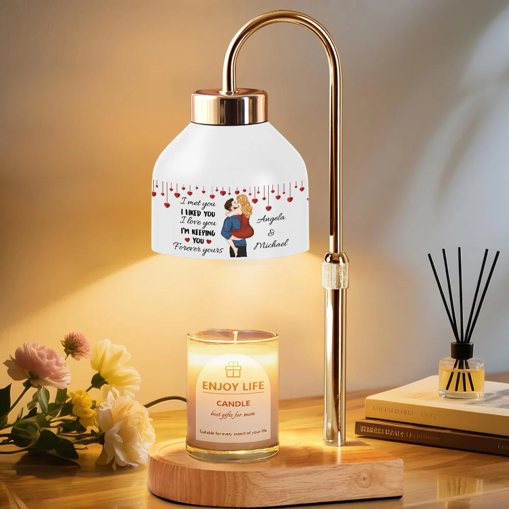 I Met You I Liked You - Personalized Custom Candle Warmer Lamp