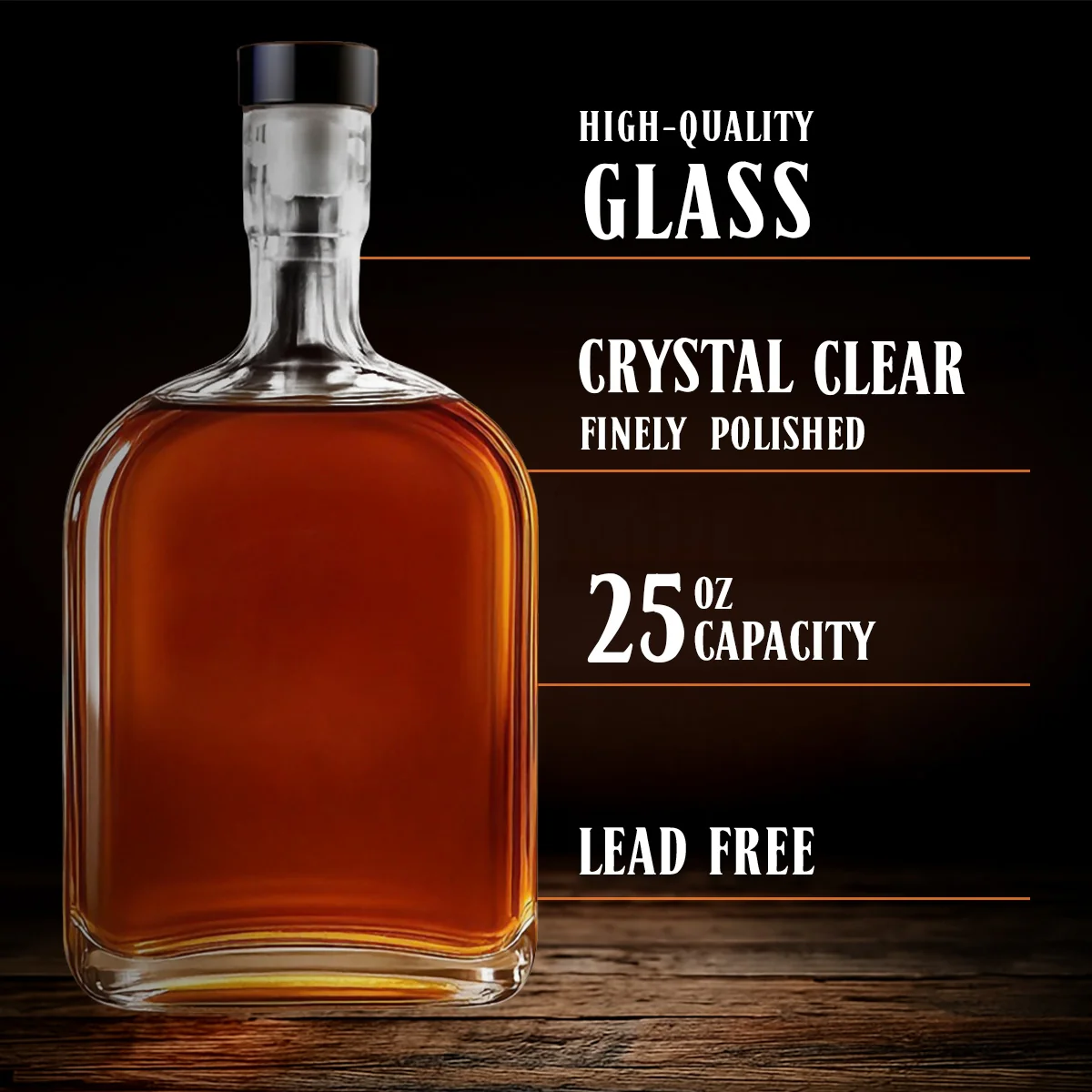 I Promise - Personalized Custom Spirits Decanter - Image 6