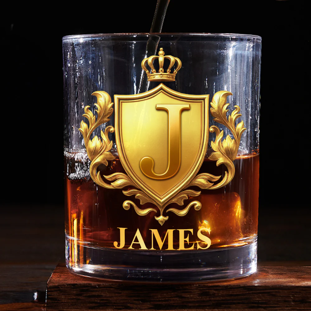 I Take It Neat - Personalized Custom 3D Effect Whiskey Glass