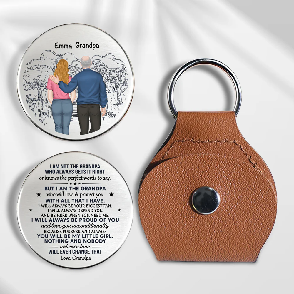 I Will Always Be Your Biggest Fan Ver Grandpa - Personalized Custom Pocket Hug