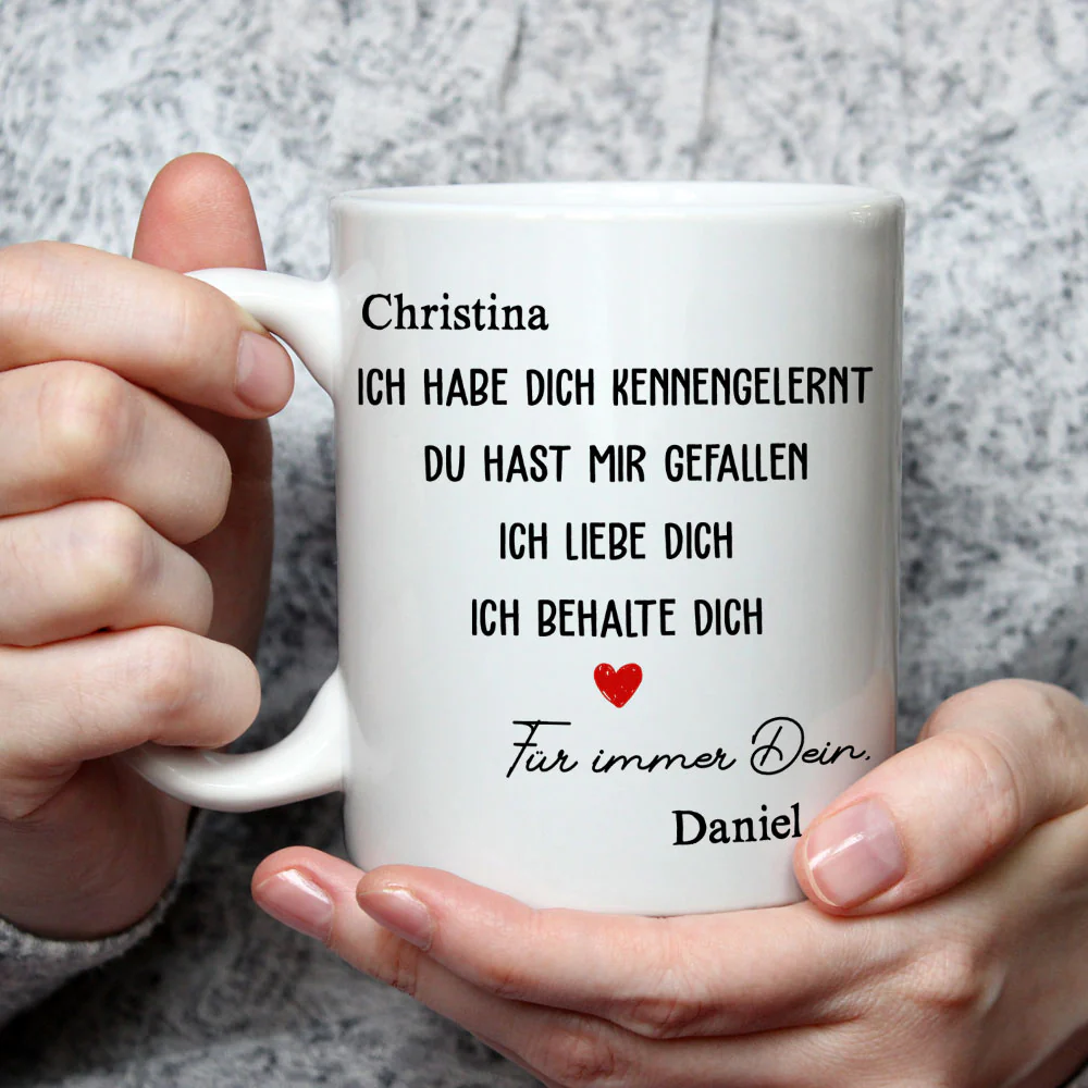 Ich Habe Dich Getroffen, Ich Mochte Dich – Personalisierte Kaffeetasse - Image 4