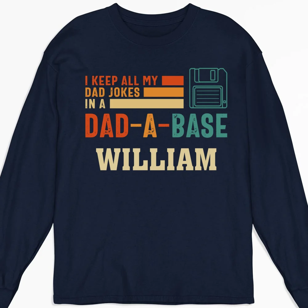 In My Dad A Base - Personalized Custom Shirt - Image 13