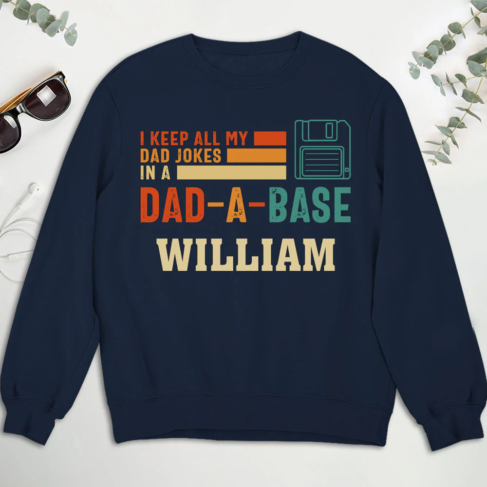 In My Dad A Base - Personalized Custom Shirt - Image 5