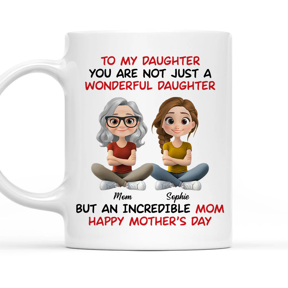 Incredible Mom - Personalized Custom Coffee Mug