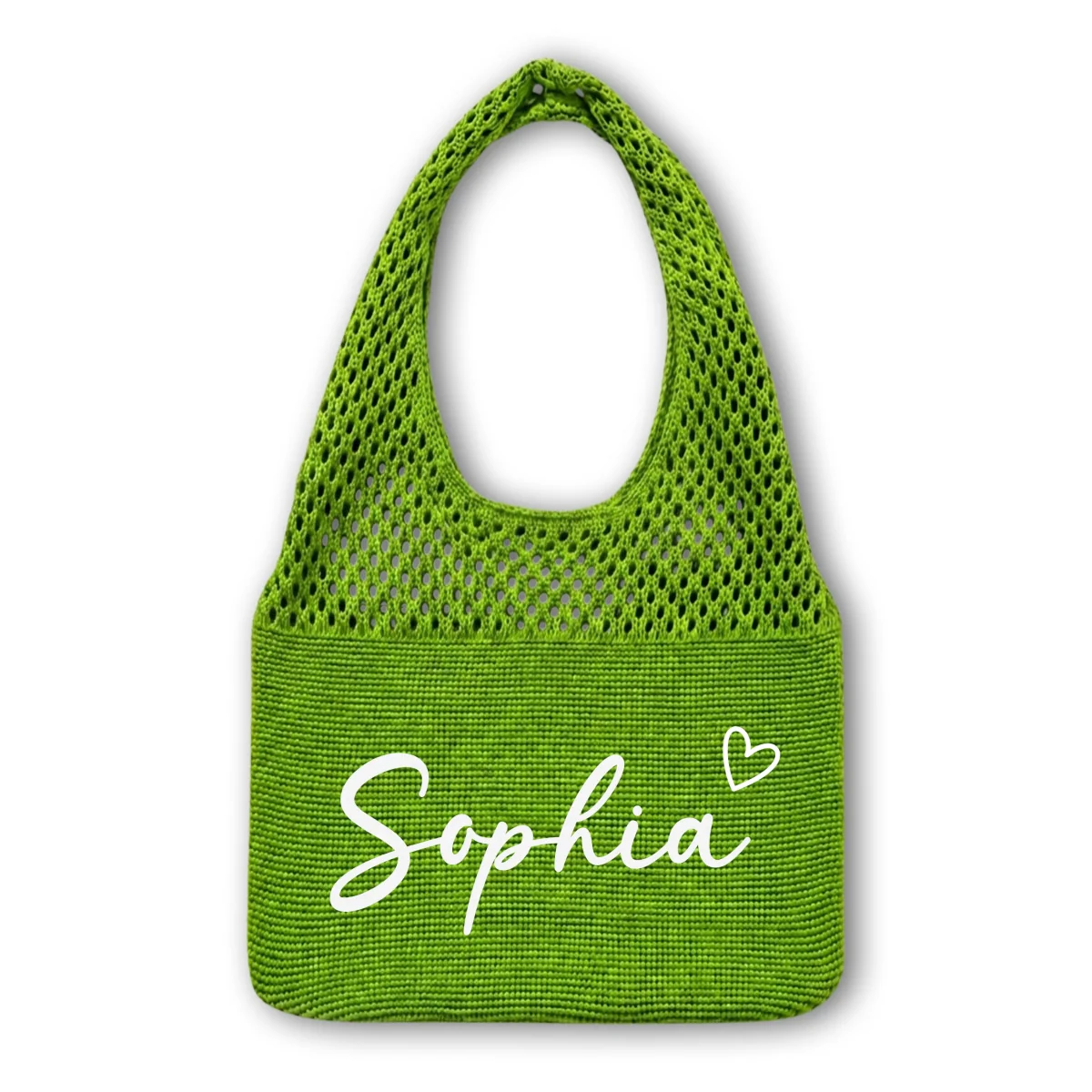 Just A Girl Loving The Beach- Personalized Custom Knitted Beach Bag - Image 7