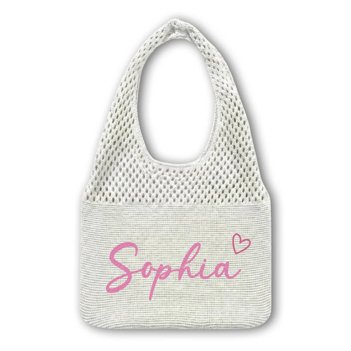 Just A Girl Loving The Beach- Personalized Custom Knitted Beach Bag - Image 8