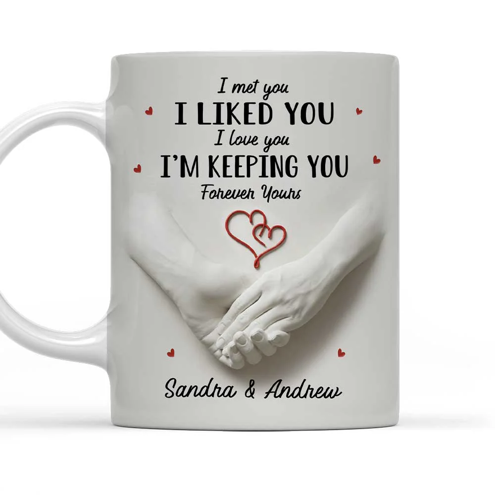 Just The Two of Us - Personalized Custom Coffee Mug