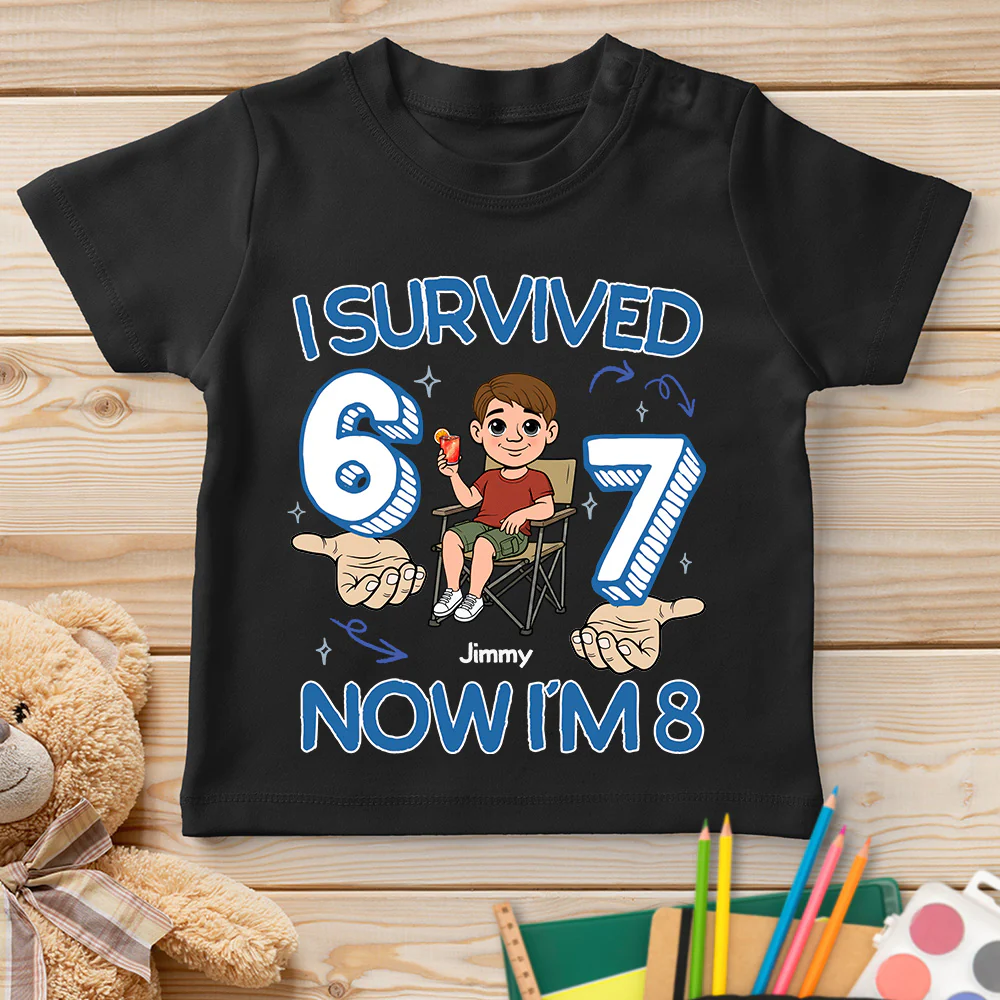 Just Upgraded To Teenager - Personalized Custom Youth T-shirt - Image 2
