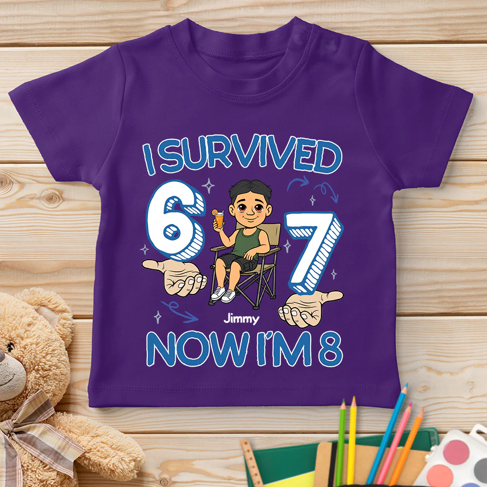 Just Upgraded To Teenager - Personalized Custom Youth T-shirt - Image 3