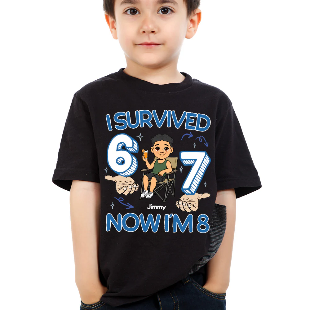 Just Upgraded To Teenager - Personalized Custom Youth T-shirt - Image 6