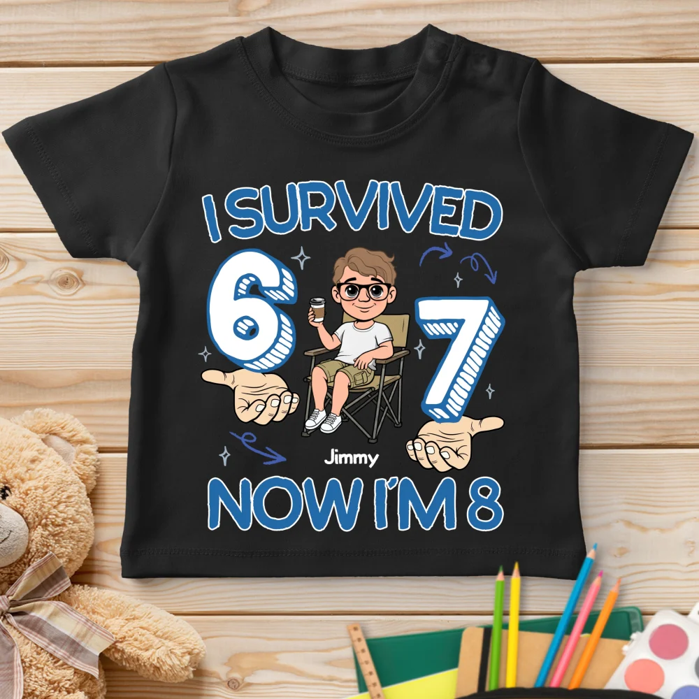 Just Upgraded To Teenager - Personalized Custom Youth T-shirt - Image 7