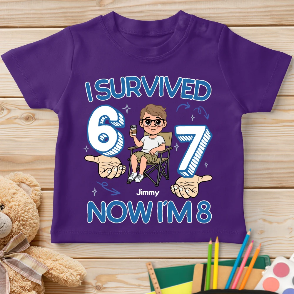 Just Upgraded To Teenager - Personalized Custom Youth T-shirt - Image 9