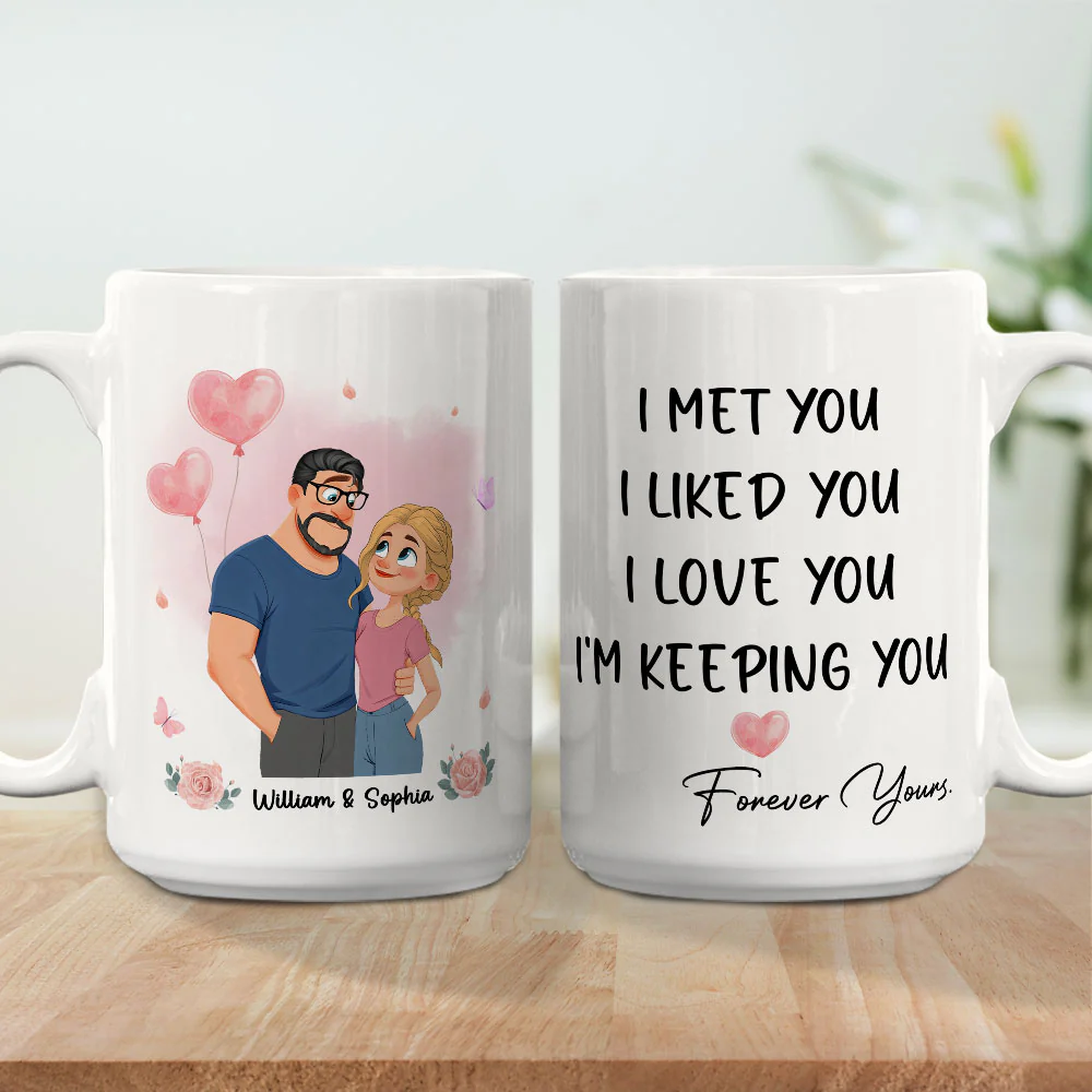 Keeping You No Refunds - Personalized Custom Coffee Mug - Image 5