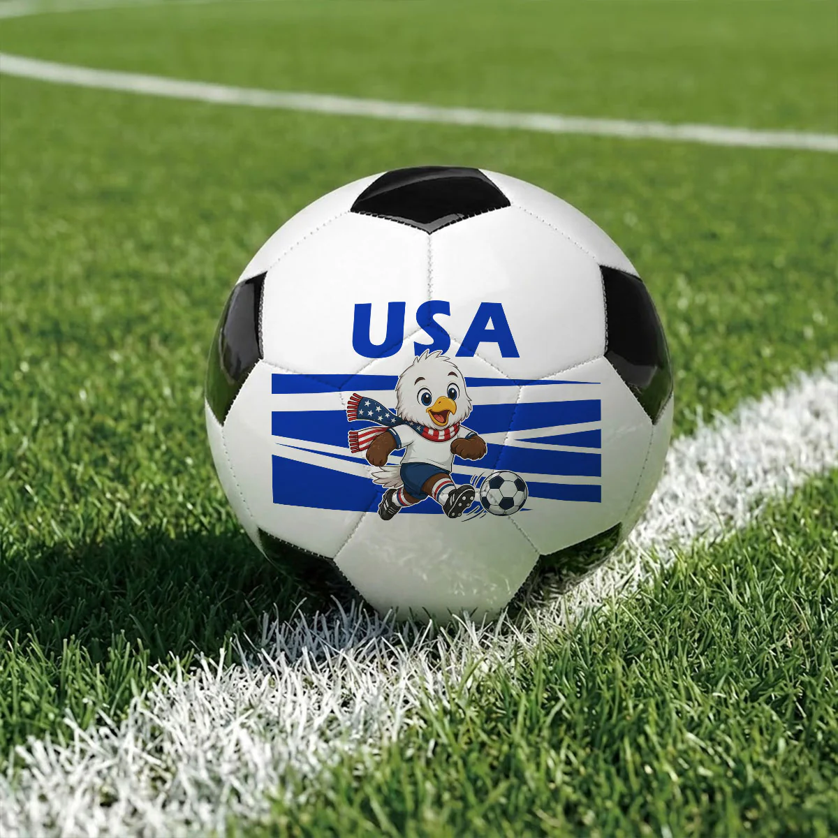 King Of Sports - Personalized Custom Soccer Ball - Image 3
