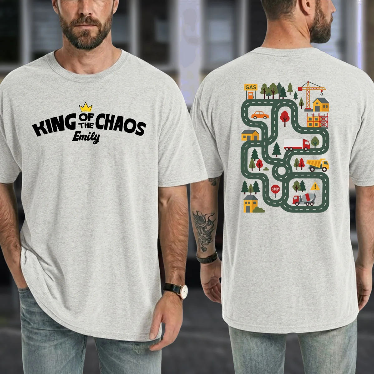 King Of The Chaos - Personalized Custom Shirt - Image 11