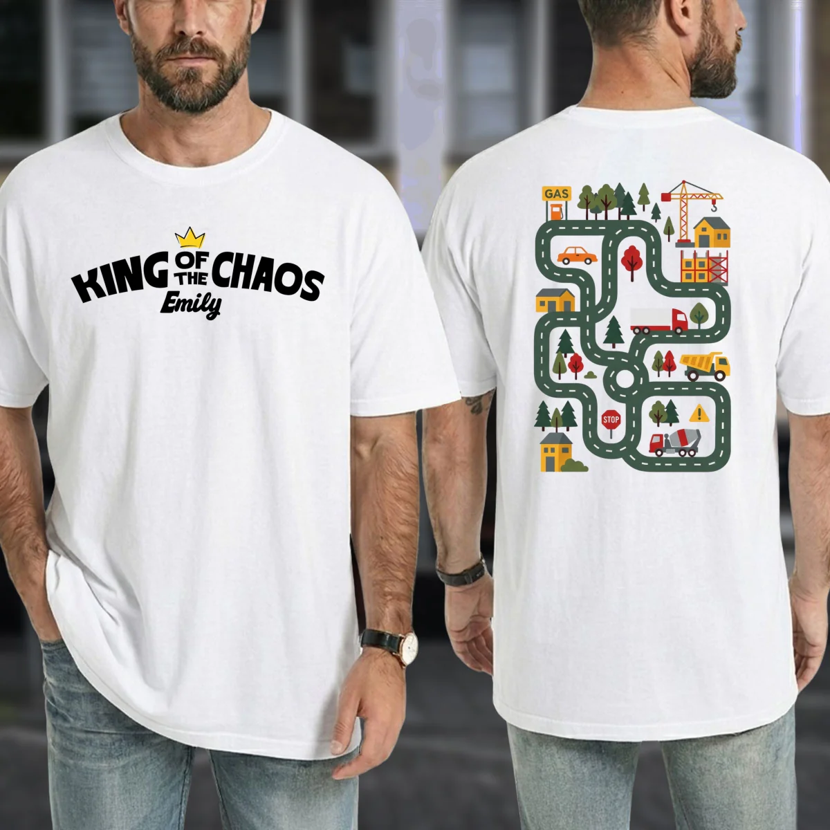 King Of The Chaos - Personalized Custom Shirt - Image 8