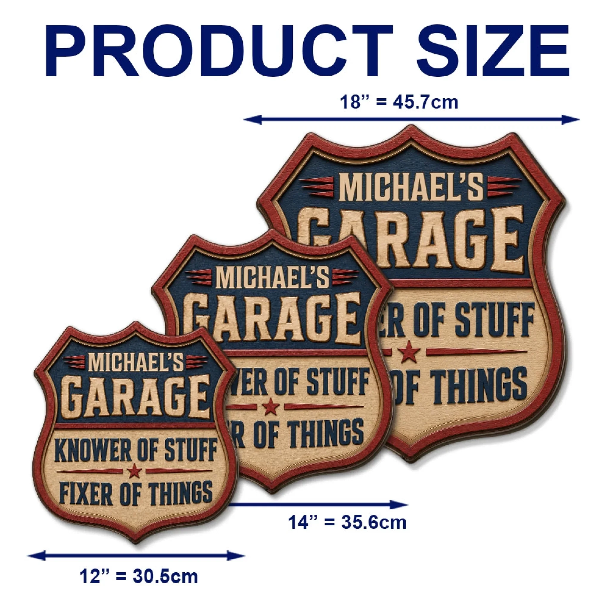 Knower And Fixer - Personalized Custom Wood Sign - Image 6