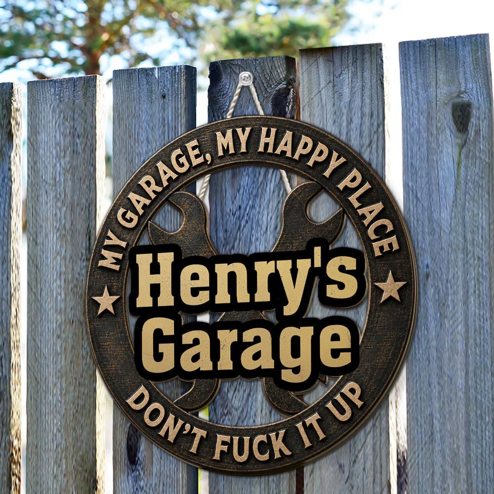 Leave My Stuff Alone - Personalized Custom Wood Sign - Image 3
