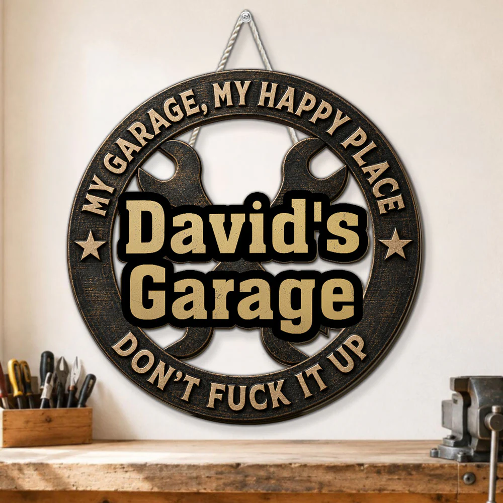 Leave My Stuff Alone - Personalized Custom Wood Sign - Image 4