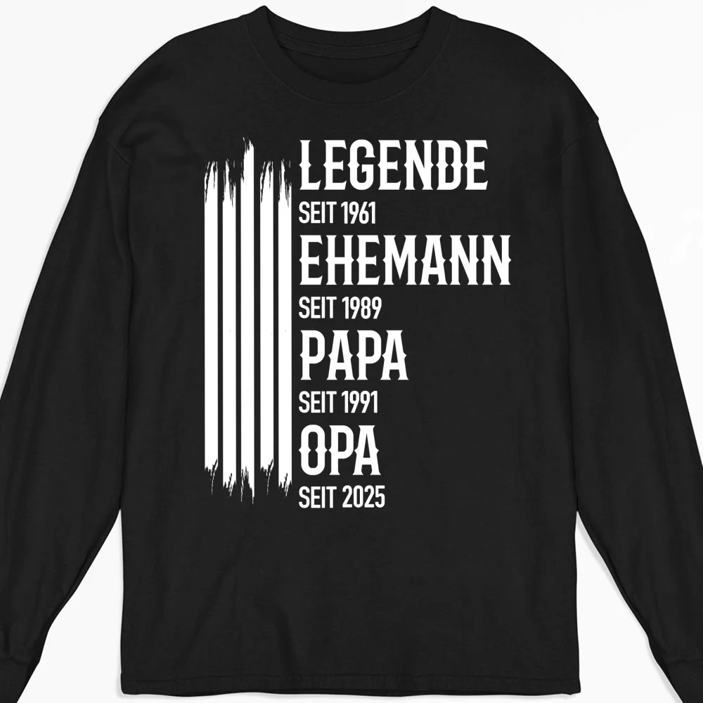 Legende Ehemann Papa Opa - Personalisiertes Individuelles Shirt - Image 11