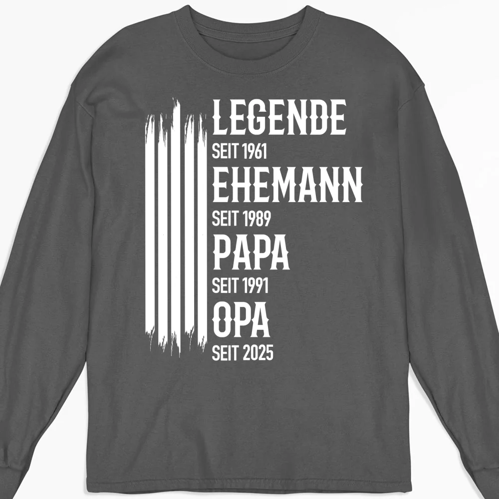 Legende Ehemann Papa Opa - Personalisiertes Individuelles Shirt - Image 12