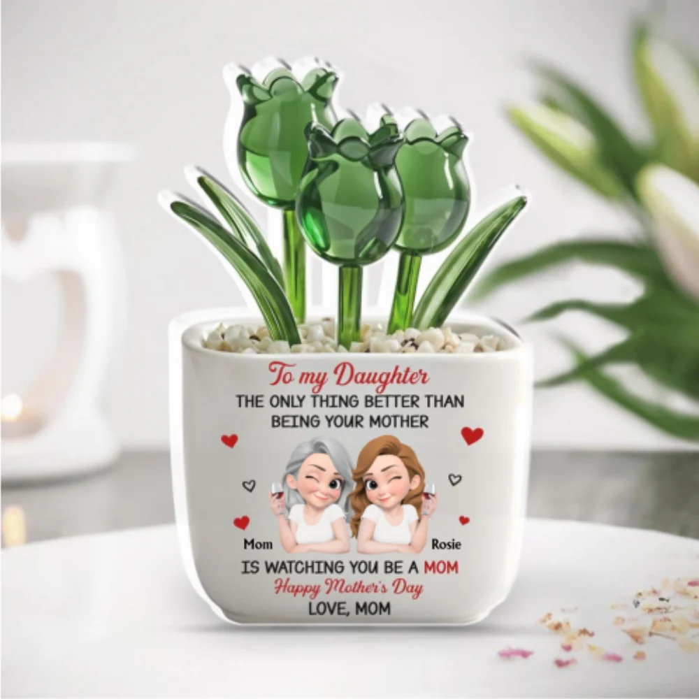 Linked Together Cartoon - Personalized Custom Acrylic Plaque - Image 6