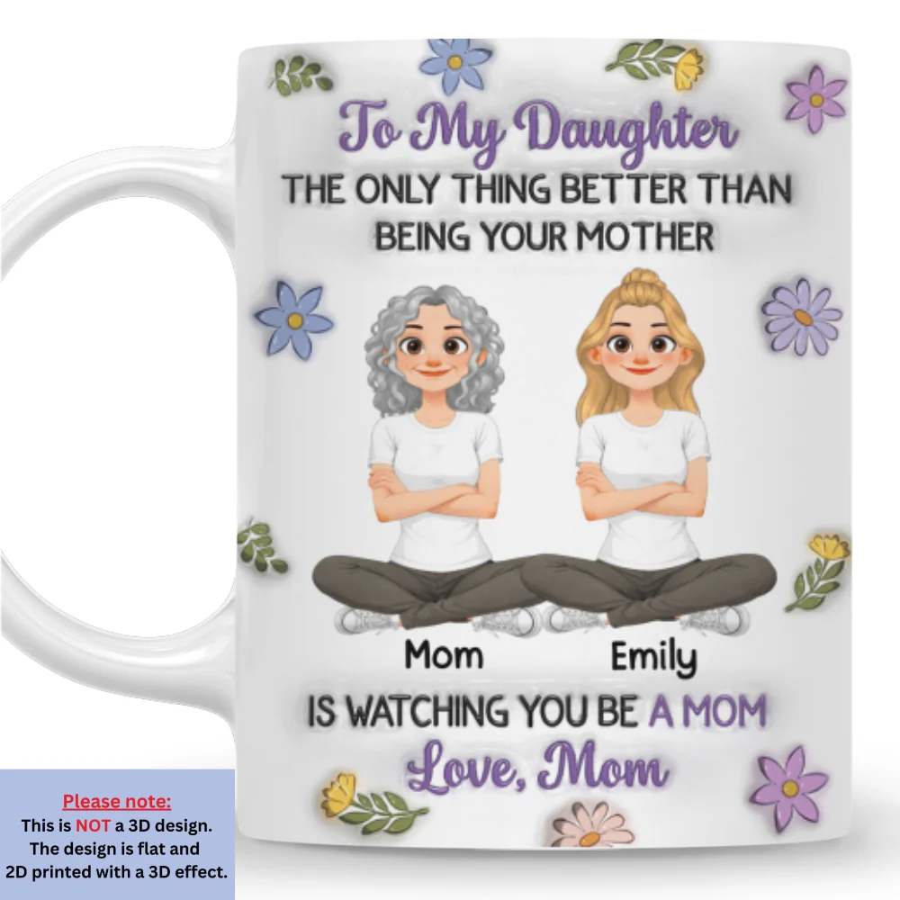 Linked Together New Style - Personalized Custom 3D Inflated Effect Mug - Image 7