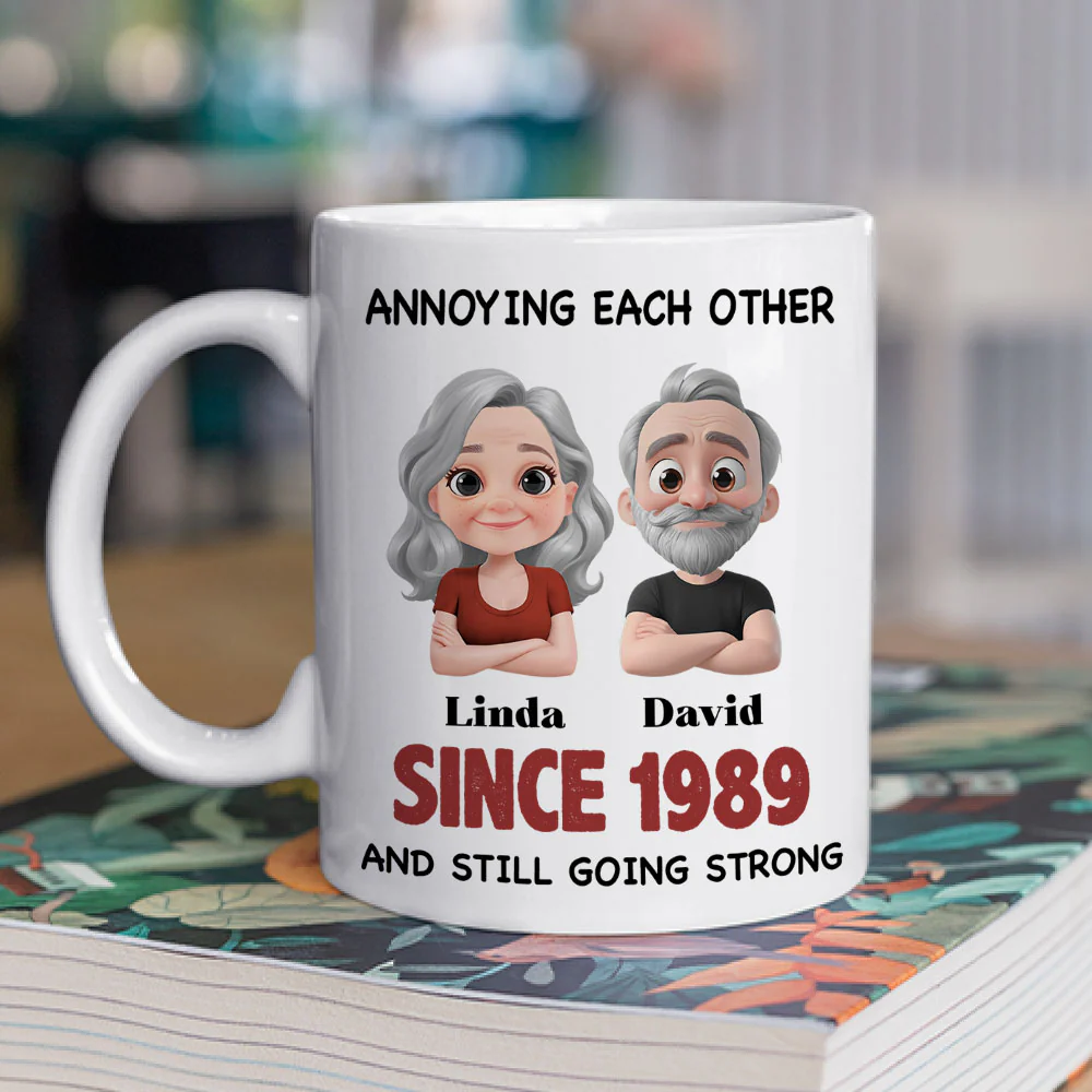 Love Forever - Personalized Custom Coffee Mug - Image 3