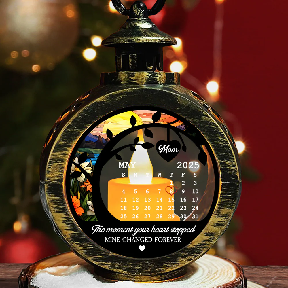 Love From Heaven - Personalized Custom Christmas Lantern