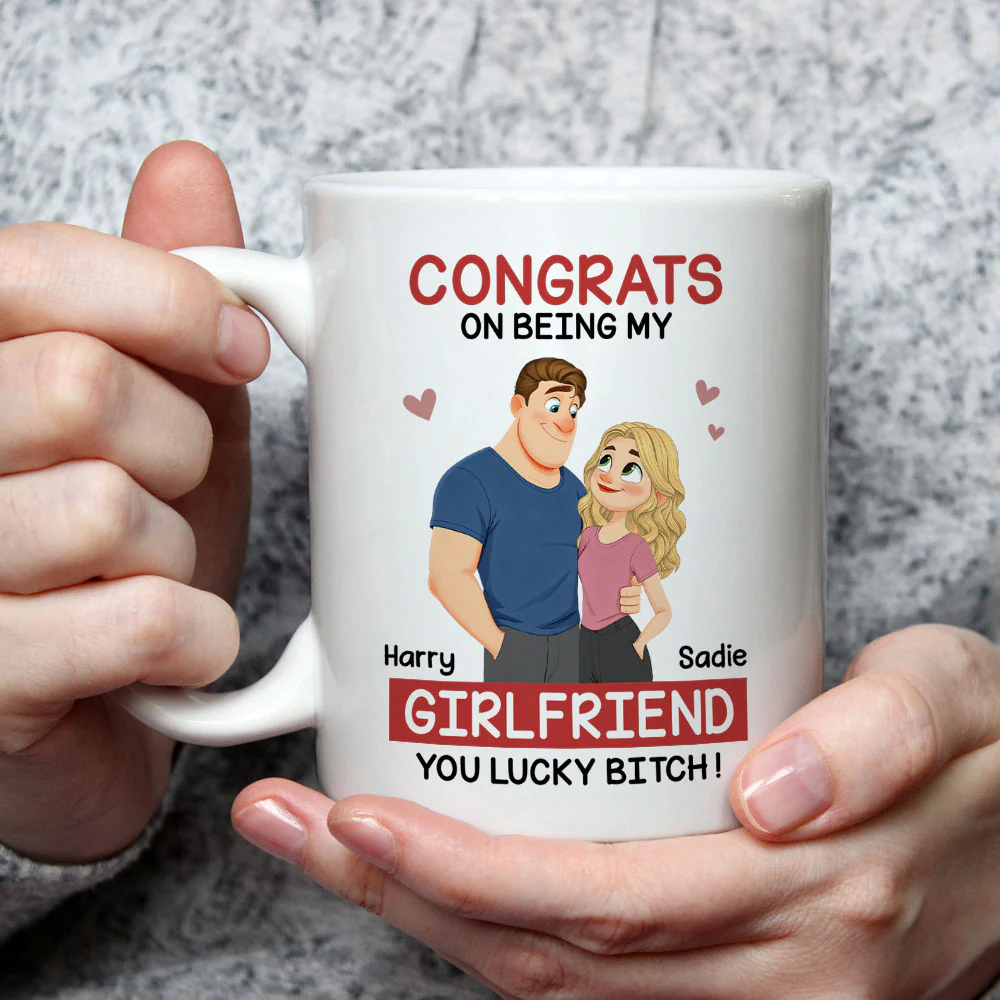 Love Is You 2 - Personalized Custom Coffee Mug - Image 4