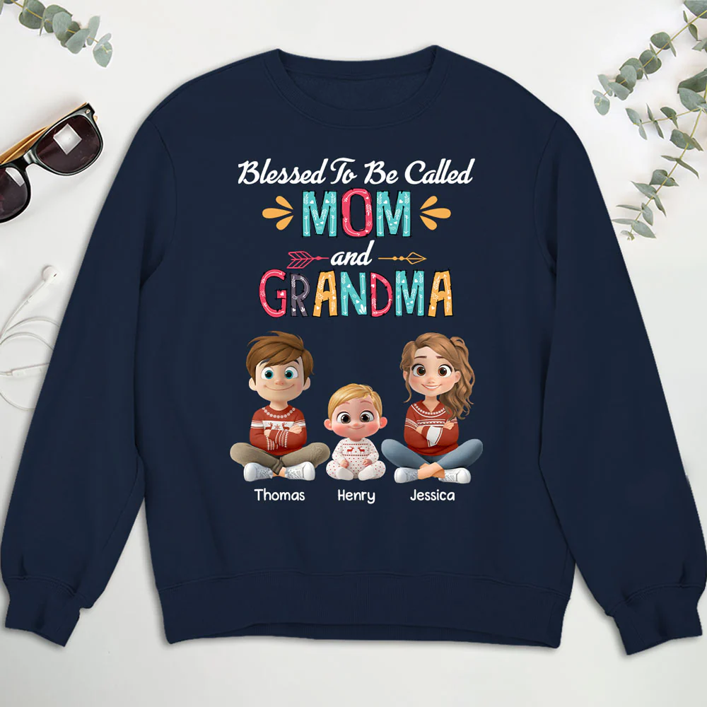 Love Multiplies With Every Generation - Personalized Custom Shirt - Image 5