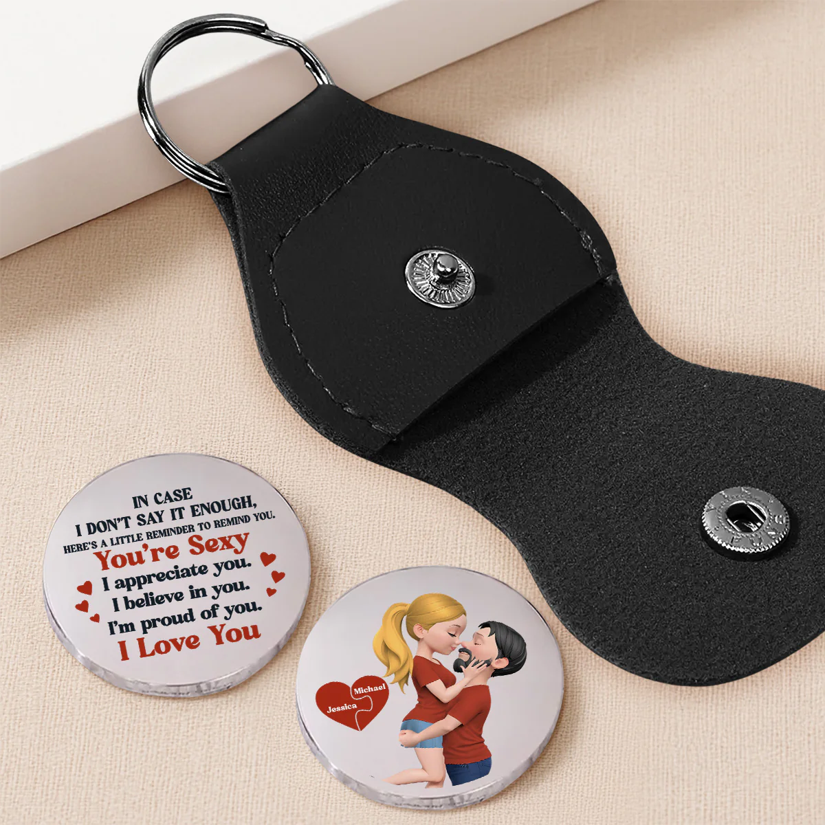 Love You Always Reminder - Personalized Custom Pocket Hug - Image 2