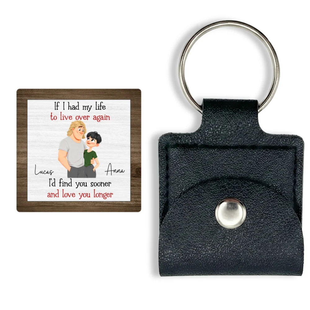 Love You So Much - Personalized Custom Wooden Pocket Hug - Image 6