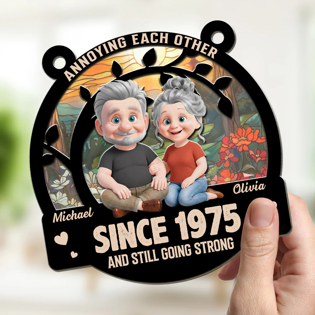 Love You Still - Personalized Custom Suncatcher - Image 2