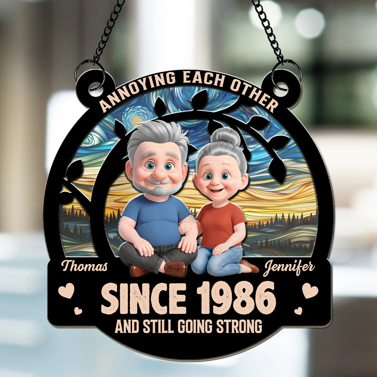 Love You Still - Personalized Custom Suncatcher - Image 4