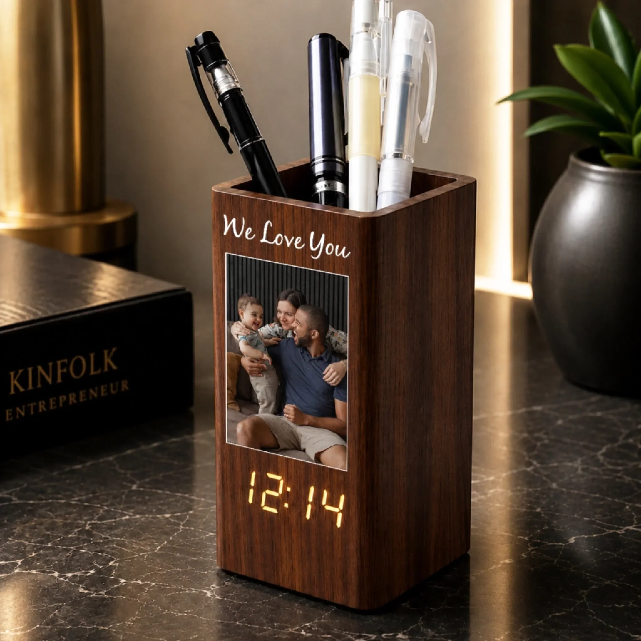 Lovely Family - Personalized Custom Pen Holder