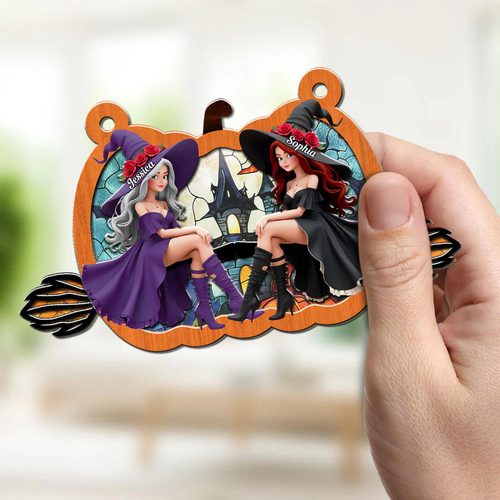 Magical Friendship - Personalized Custom Suncatcher - Image 2