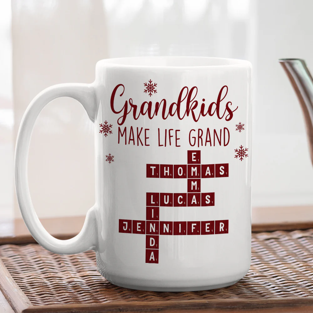 Make Life Grand - Personalized Custom Coffee Mug - Image 3