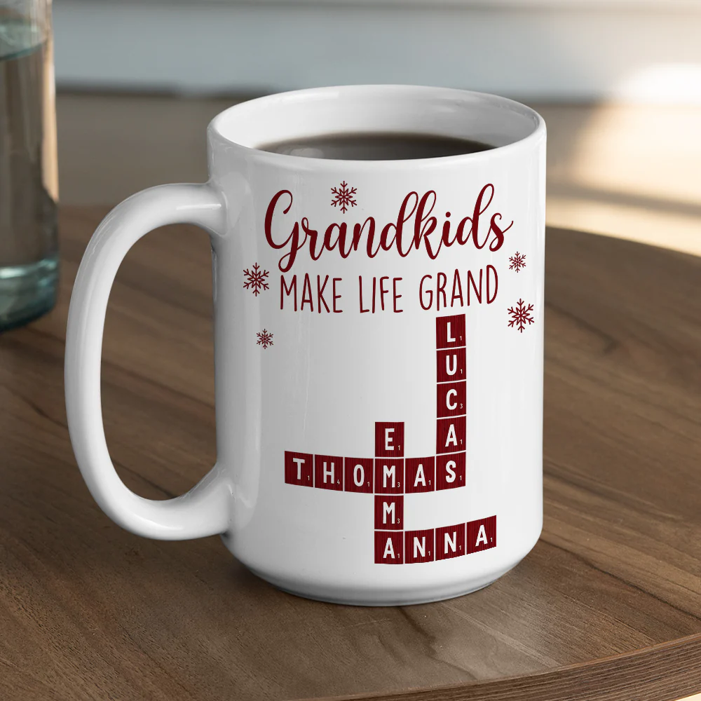 Make Life Grand - Personalized Custom Coffee Mug - Image 4