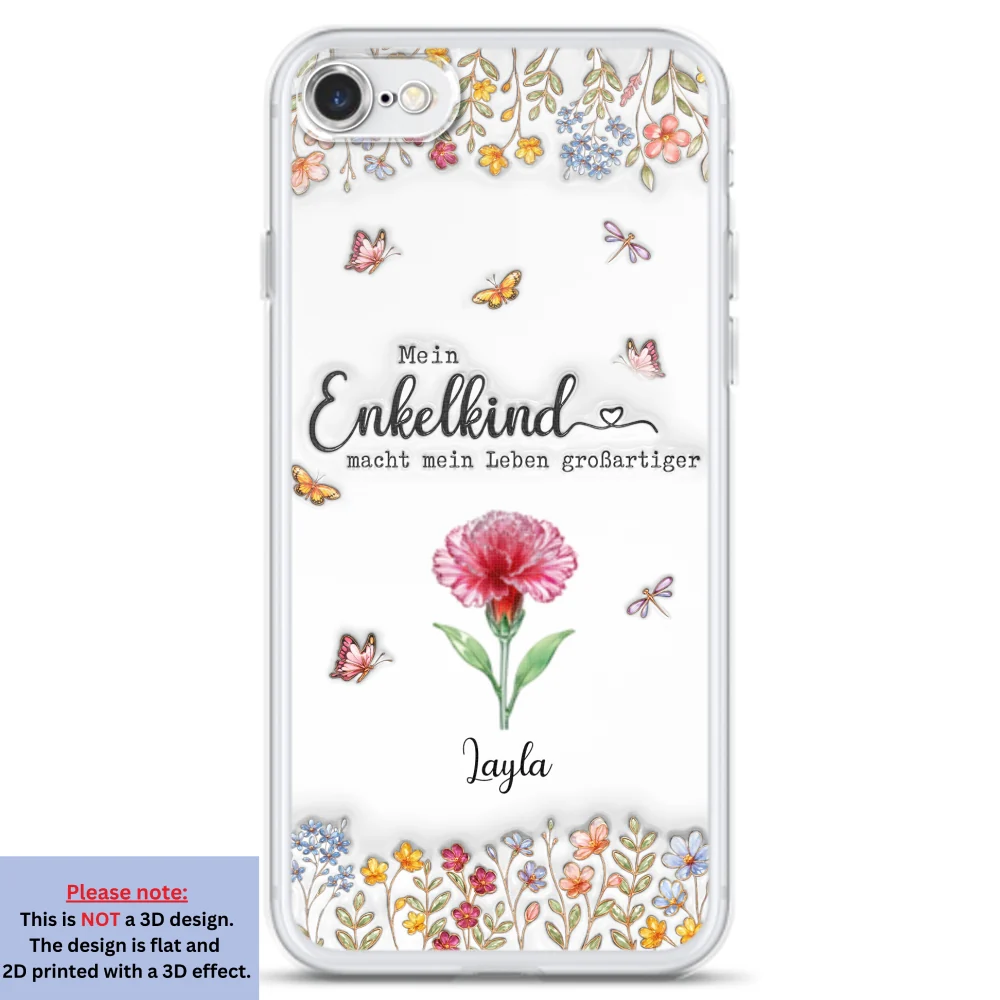 Make Life More Grand With Lovely Kids German - Personalized Custom 3D Inflated Effect Phone Case - Image 5