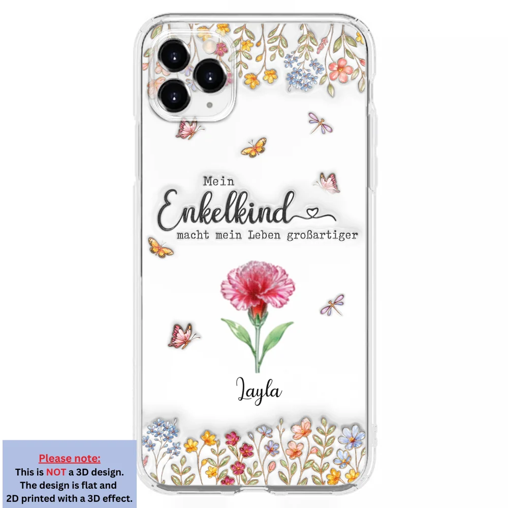 Make Life More Grand With Lovely Kids German - Personalized Custom 3D Inflated Effect Phone Case - Image 8