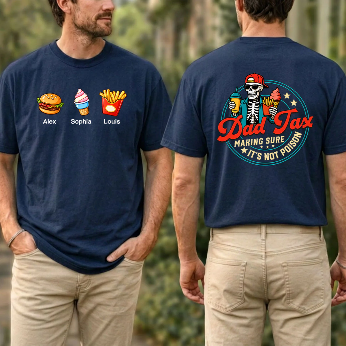 Make Sure It Not Poison For Kids - Personalized Custom Shirt - Image 3