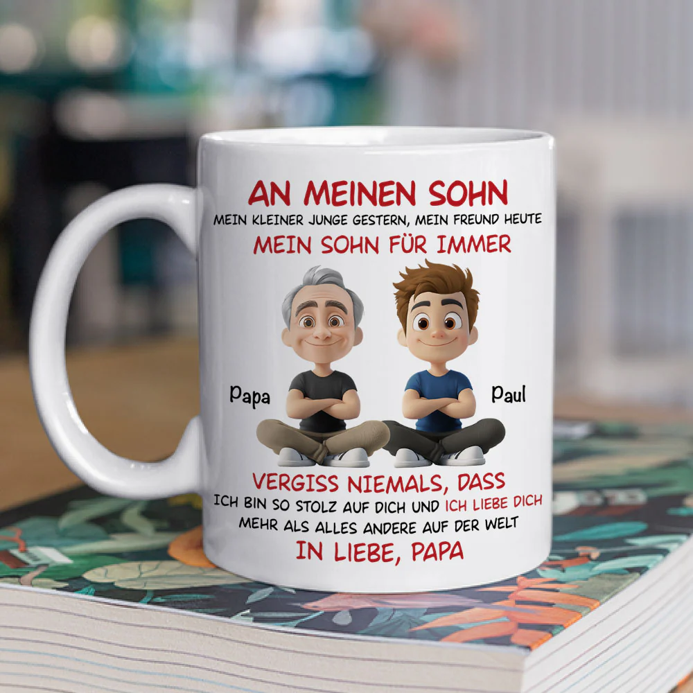 Mein Sohn Für Immer - Personalisierte Tasse - Image 2