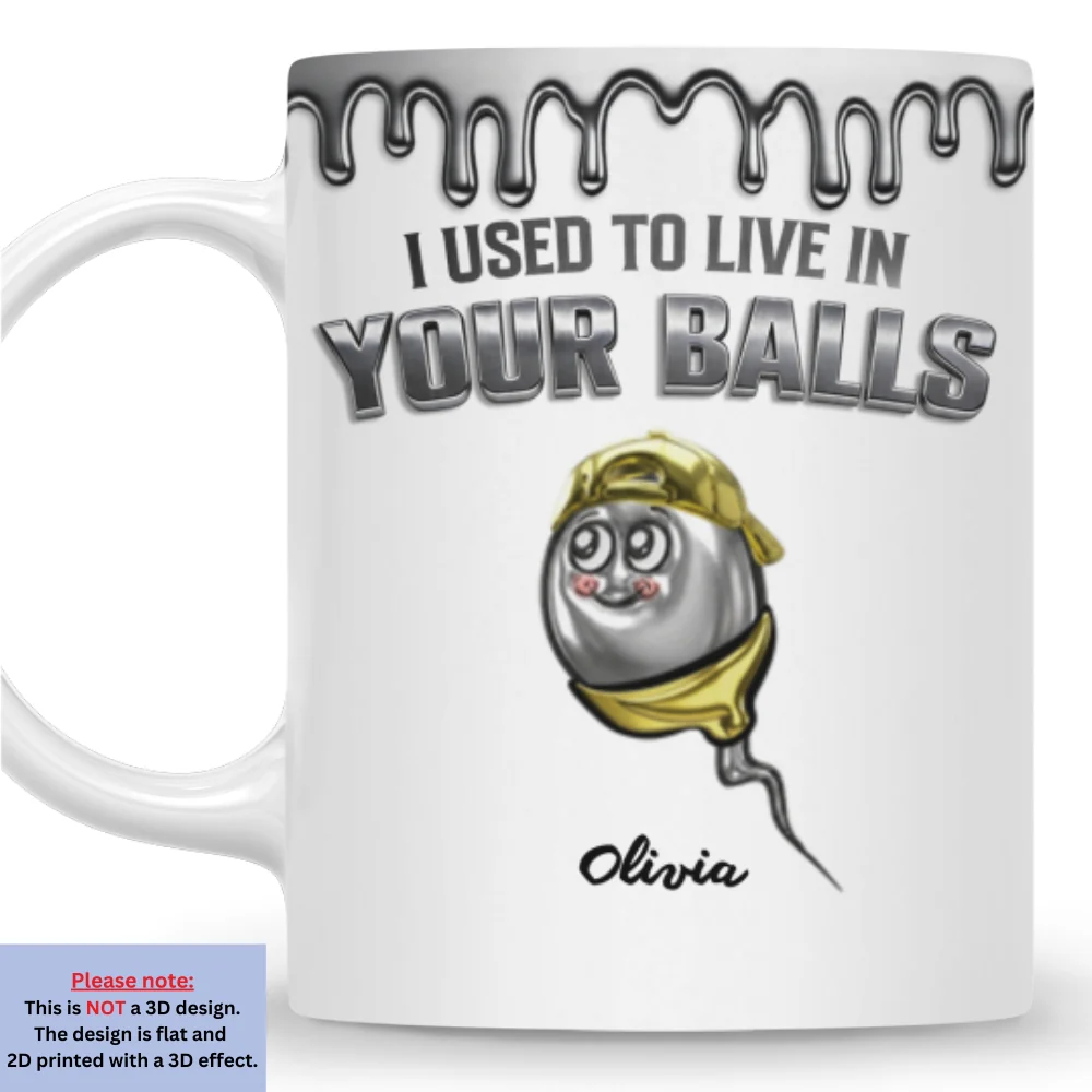 Metal Sperm Family - Personalized Custom 3D Effect Mug - Image 8