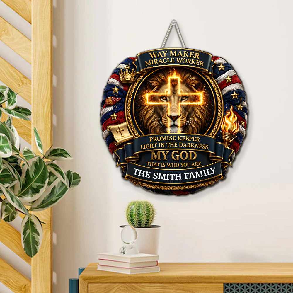 Miracle Worker - Personalized Custom Wood Sign - Image 2