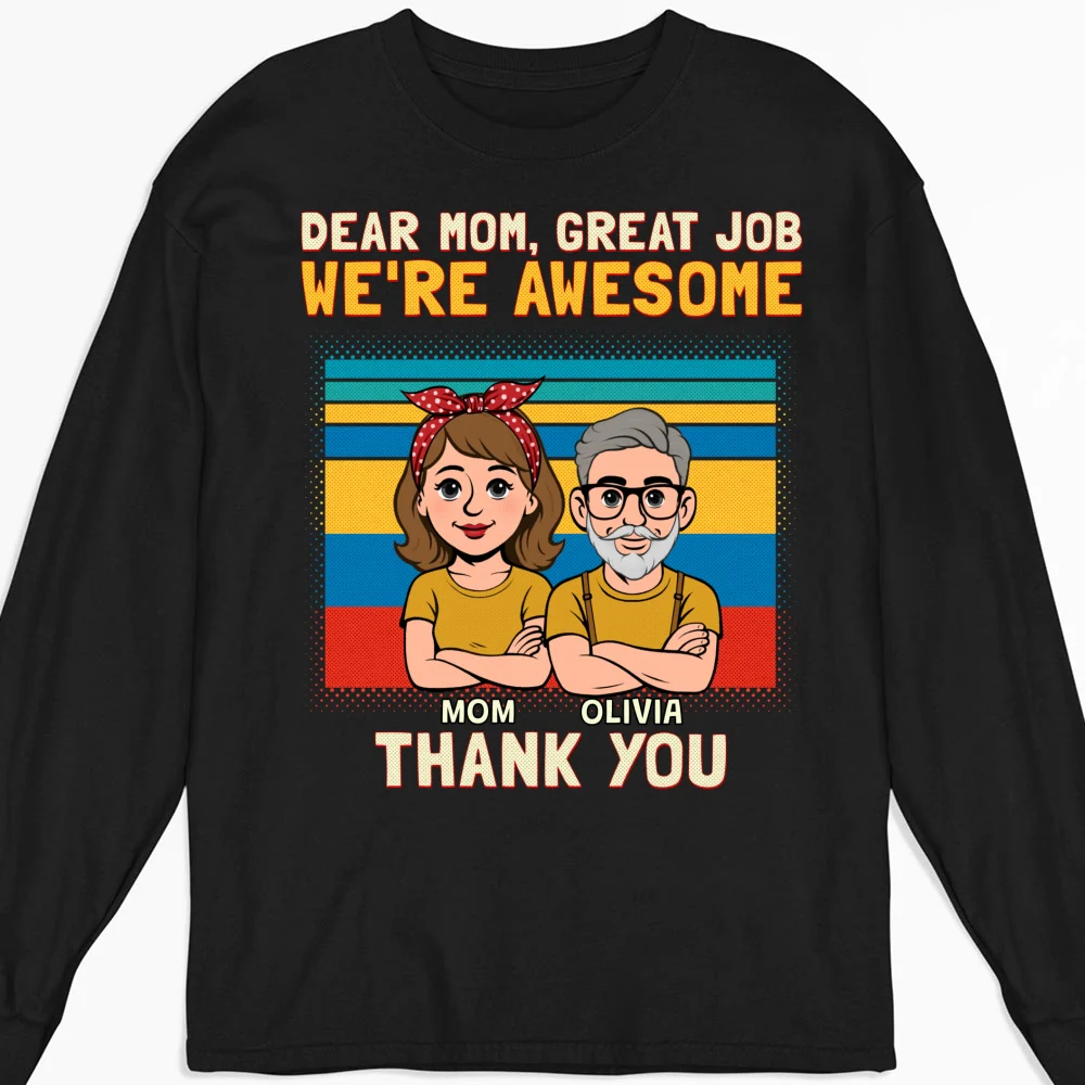 Mom Appreciation - Personalized Custom Shirt - Image 10