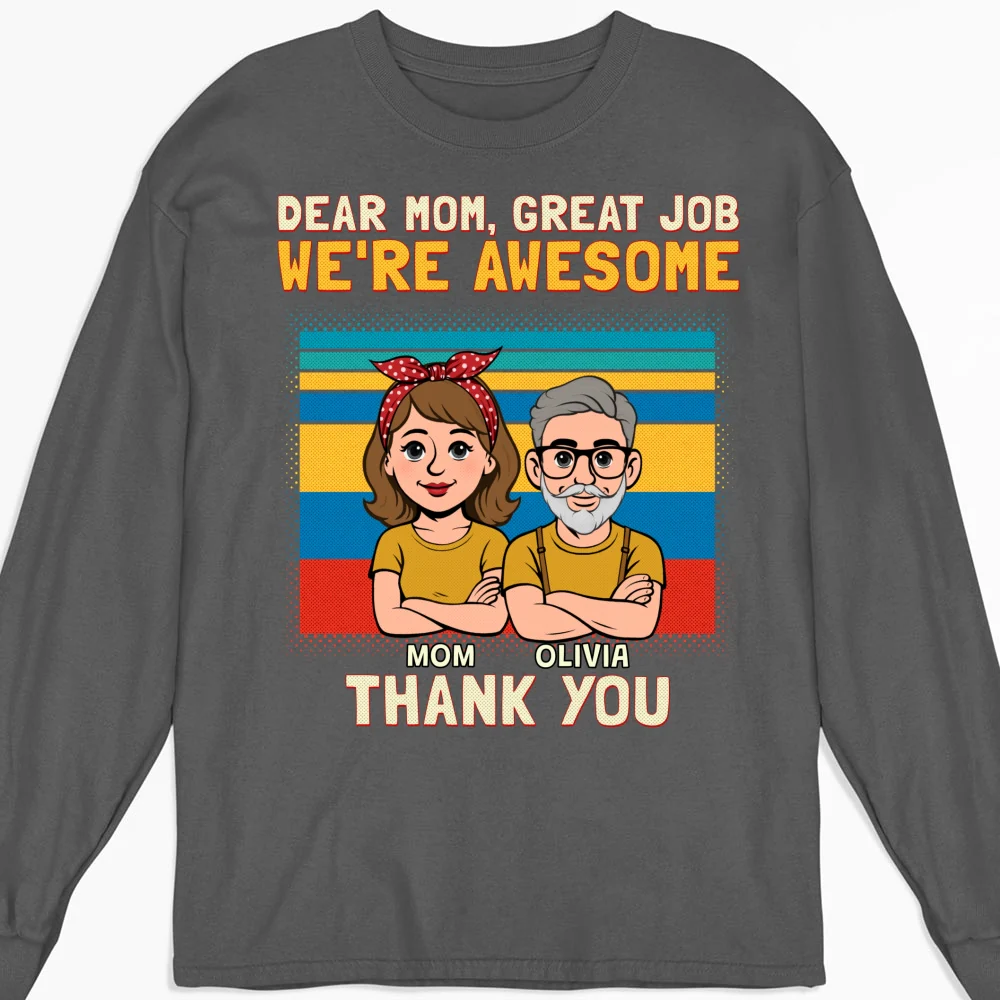 Mom Appreciation - Personalized Custom Shirt - Image 11