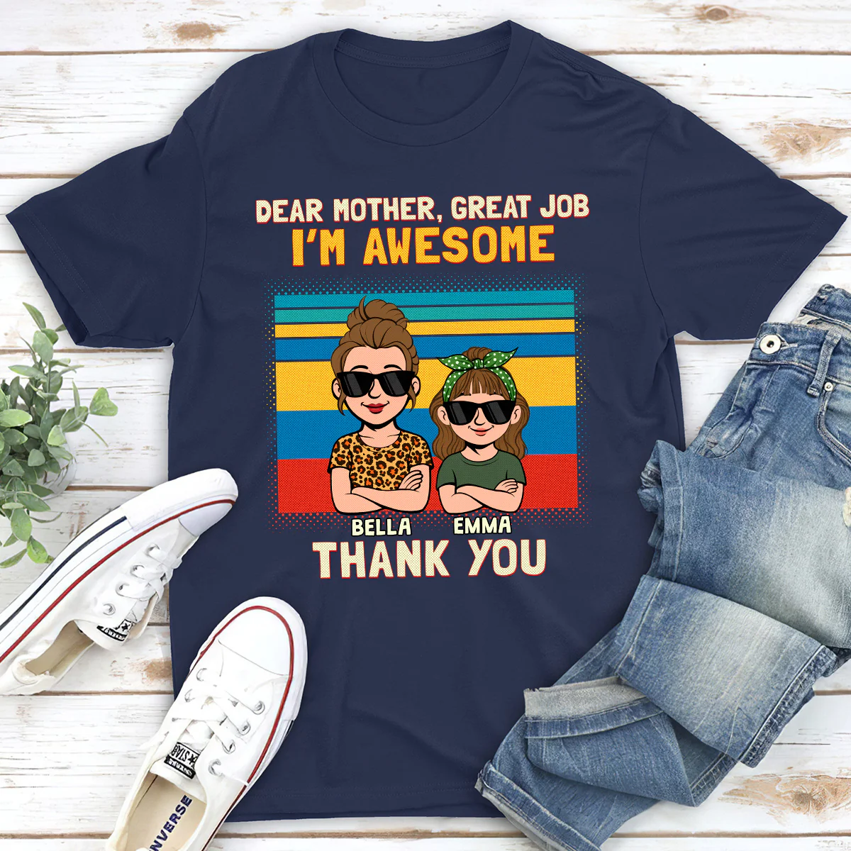 Mom Appreciation - Personalized Custom Shirt - Image 2