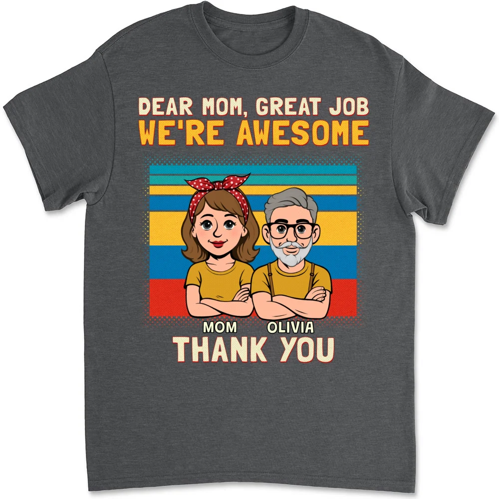 Mom Appreciation - Personalized Custom Shirt - Image 7