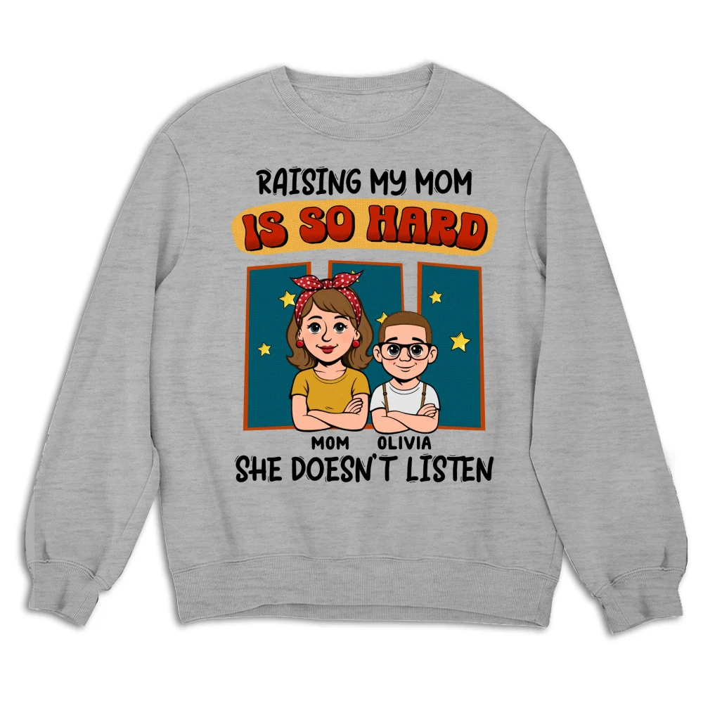 Mom Does Not Listen - Personalized Custom Shirt - Image 10